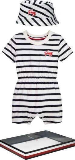 Name It Tulen Jurk NKFVABOSS SPENCER -TrendyTijd Verkoop tommy hilfiger body baby striped shortall giftbox 1