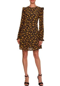 Comma Jerseyjurk Jersey Jurk In Wikkel-look 23 Comma Jerseyjurk Jersey Jurk In Wikkel-look -TrendyTijd Verkoop tommy hilfiger curve mini jurk crv moss crepe rose dress ls 3