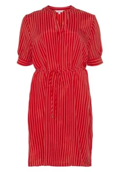 Melrose Mini-jurk -TrendyTijd Verkoop tommy hilfiger curve shirtjurk crv cupro v neck knee dress 1