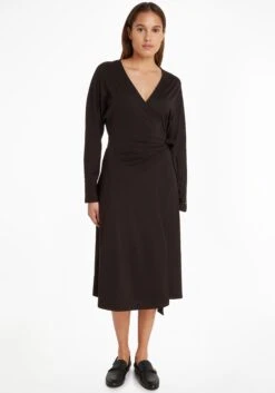 Classic Inspirationen Jurk In A-lijn Linnen Jurk -TrendyTijd Verkoop tommy hilfiger midi jurk reg visc wrap knee dress ls