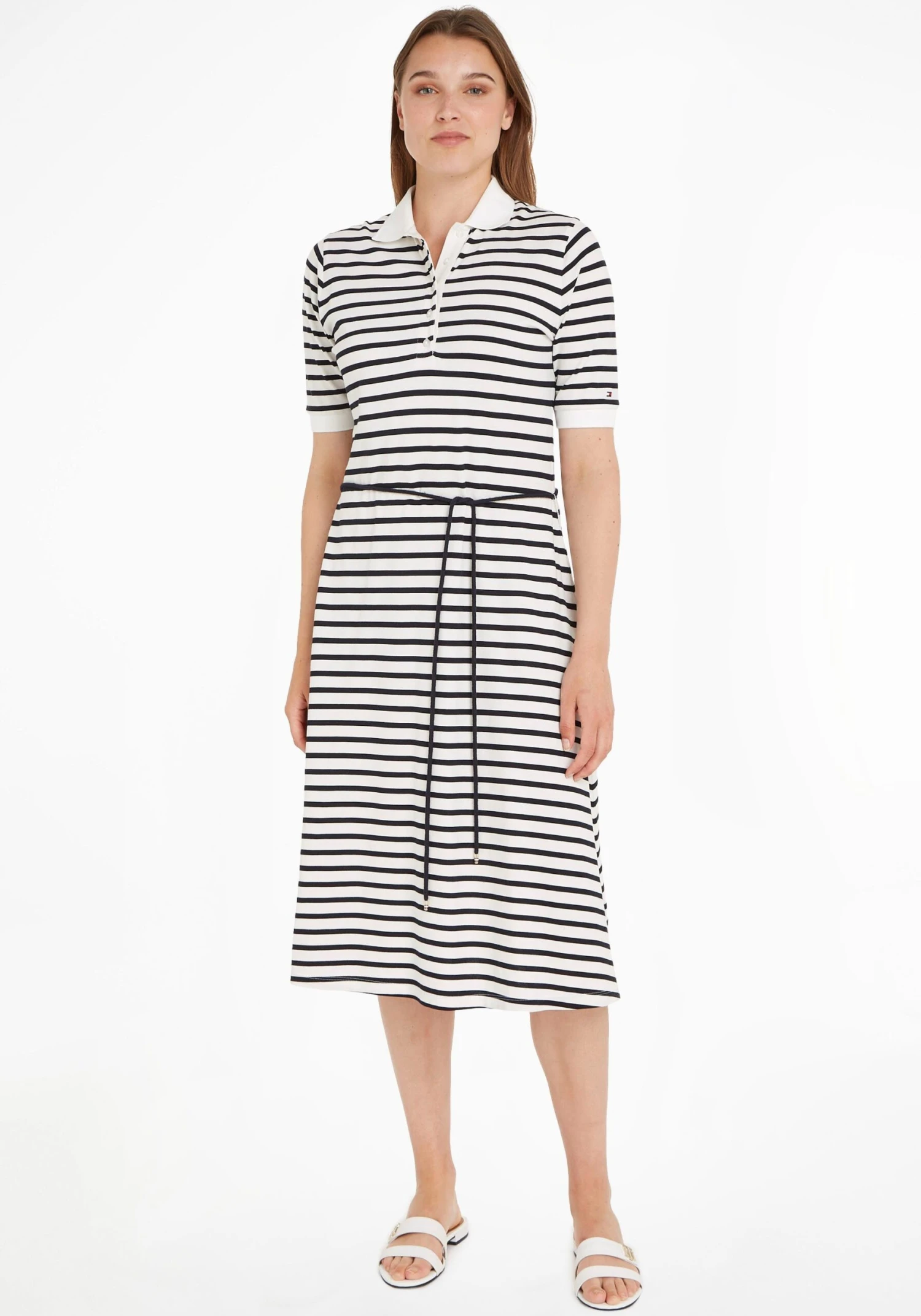 Vero Moda Mini-jurk VMGOLD RIB SS O-NECK SHORT DRESS 4 Vero Moda Mini-jurk VMGOLD RIB SS O-NECK SHORT DRESS - Afbeelding 2