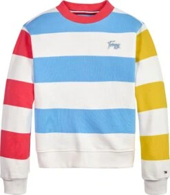 Arizona Jurk In Overgooiermodel Met Een Mooi Verloop -TrendyTijd Verkoop tommy hilfiger sweatshirt tommy bold stripe crew