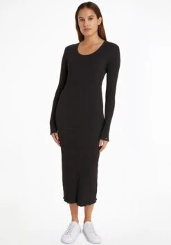 Classic Inspirationen Jurk In A-lijn Jurk -TrendyTijd Verkoop tommy hilfiger tricotjurk slim frill rib sc nk midi drs ls 1