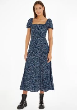 MUSTANG Maxi-jurk Style Fanny CV Dress 32 MUSTANG Maxi-jurk Style Fanny CV Dress -TrendyTijd Verkoop tommy jeans blousejurkje tjw ditsy floral maxi dress 2
