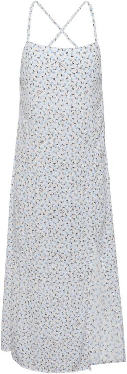 OPUS Midi-jurk Wegas -TrendyTijd Verkoop tommy jeans midi jurk tjw printed side slit midi dress met kleine tommy logo in print blauw