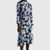 United Colors Of Benetton Midi-jurk DRESS Woven 1 United Colors Of Benetton Midi-jurk DRESS Woven -TrendyTijd Verkoop united colors of benetton midi jurk dress woven blauw 3