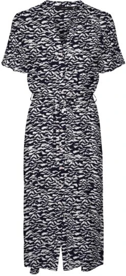 Vero Moda Jurk Met Overhemdkraag VMVICA S/S SHIRT DRESS -TrendyTijd Verkoop vero moda jurk met overhemdkraag vmvica s s shirt dress blauw 4
