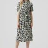 Vero Moda Maxi-jurk VMMENNY SS CALF SHIRT DRESS WVN GA 2 Vero Moda Maxi-jurk VMMENNY SS CALF SHIRT DRESS WVN GA -TrendyTijd Verkoop vero moda maxi jurk vmmenny ss calf shirt dress wvn ga 1