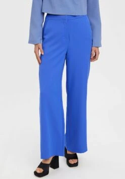 S.Oliver BLACK LABEL Midi-jurk -TrendyTijd Verkoop vero moda pantalon vmasille hw wide pant blauw 1