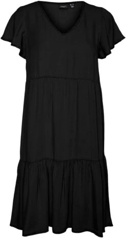 Tamaris Jurk Met Overhemdkraag -TrendyTijd Verkoop vero moda zomerjurk vmharper ss layer short dress 1