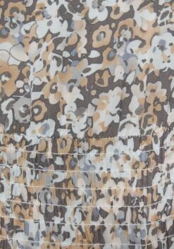 Vivance Maxi-jurk Met Bloemetjesdessin -TrendyTijd Verkoop vivance maxi jurk met bloemetjesdessin grijs 6