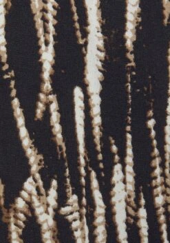 Vivance Mini-jurk Met Gedessineerde Top -TrendyTijd Verkoop vivance mini jurk met gedessineerde top zwart 5