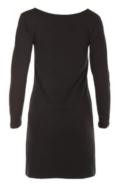 Winshape Sweatjurk WK3 A-lijn Mini-jurk -TrendyTijd Verkoop winshape sweatjurk wk3 a lijn mini jurk zwart 2