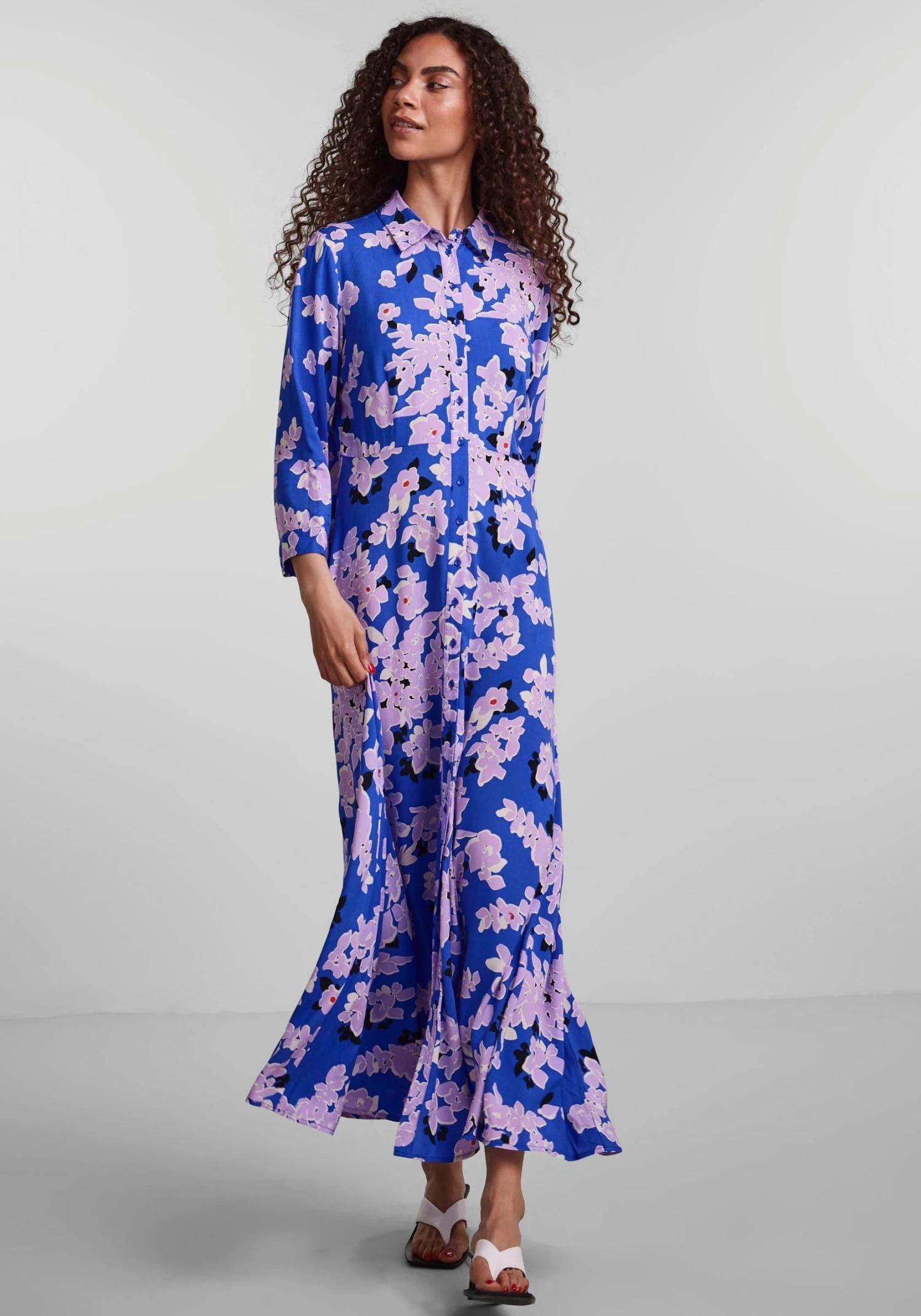 Y.A.S Jurk Met Overhemdkraag YASSAVANNA LONG SHIRT DRESS 3 Y.A.S Jurk Met Overhemdkraag YASSAVANNA LONG SHIRT DRESS