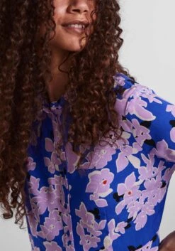 Y.A.S Jurk Met Overhemdkraag YASSAVANNA LONG SHIRT DRESS 22 Y.A.S Jurk Met Overhemdkraag YASSAVANNA LONG SHIRT DRESS -TrendyTijd Verkoop yas jurk met overhemdkraag yassavanna long shirt dress blauw 6