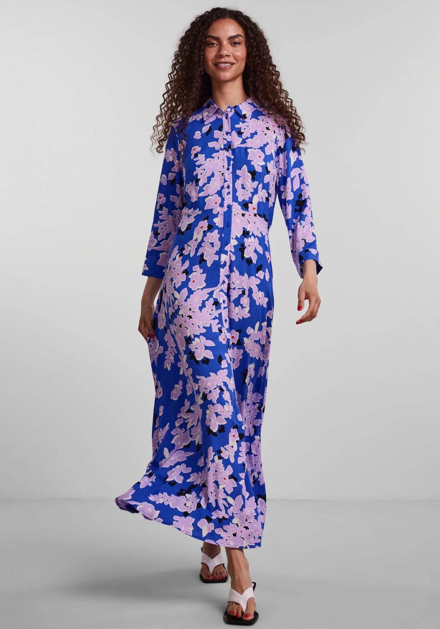 Y.A.S Jurk Met Overhemdkraag YASSAVANNA LONG SHIRT DRESS 6 Y.A.S Jurk Met Overhemdkraag YASSAVANNA LONG SHIRT DRESS - Afbeelding 4