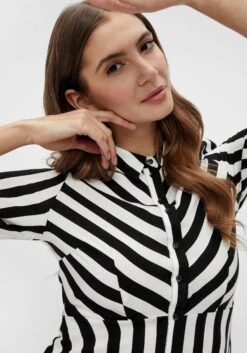 Y.A.S Jurk Met Overhemdkraag YASSAVANNA LONG SHIRT DRESS 24 Y.A.S Jurk Met Overhemdkraag YASSAVANNA LONG SHIRT DRESS -TrendyTijd Verkoop yas jurk met overhemdkraag yassavanna long shirt dress zwart 4