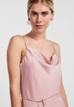 Y.A.S Jurk Met Spaghettibandjes YASTHEA STRAP LONG DRESS S. NOOS -TrendyTijd Verkoop yas jurk met spaghettibandjes yasthea strap long dress s noos roze 4
