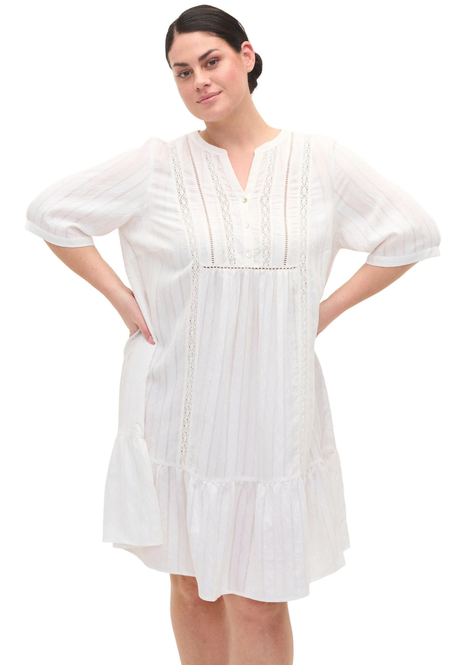 Vero Moda Jurk Met Overhemdkraag VMEBBA ANNA SS CALF SHIRT DRESS WVN GA 10 Vero Moda Jurk Met Overhemdkraag VMEBBA ANNA SS CALF SHIRT DRESS WVN GA - Afbeelding 8