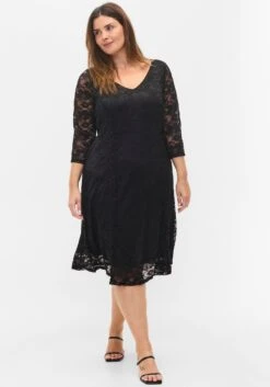 Zizzi Kanten Jurk EBONNIE 25 Zizzi Kanten Jurk EBONNIE -TrendyTijd Verkoop zizzi kanten jurk ebonnie 4