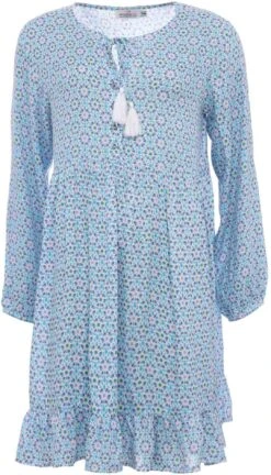 Only Jurk In Overgooiermodel ONLSHARON S/L DRESS JRS -TrendyTijd Verkoop zwillingsherz zomerjurk